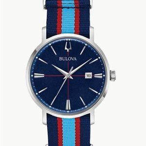 NWT Bulova Mens Aerojet (sold out) watch with nato straps for sale